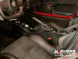 Alfa Romeo 4C Center Console Tunnel - Carbon Fiber
